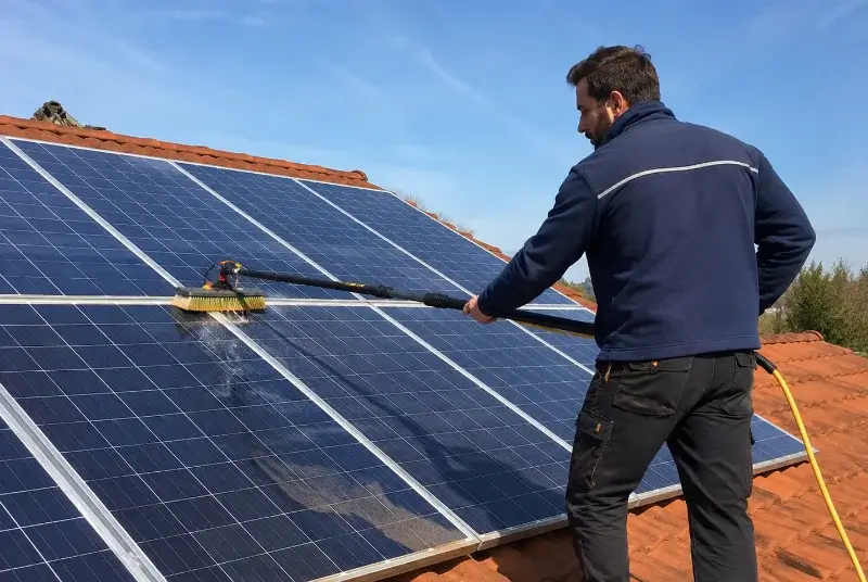 Nettoyage et entretien de panneaux solaires à Vitré